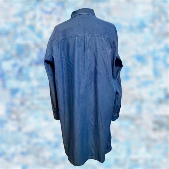 EUC! OLD NAVY DEMIN SHIRT DRESS - Picture 5 of 8